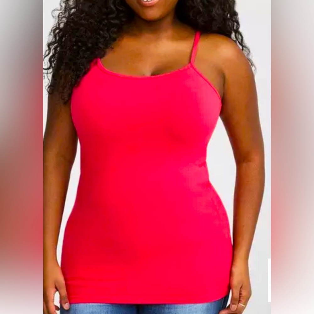 NWT TORRID Tank Cami Top Pinkish-Red Size 5X (28)